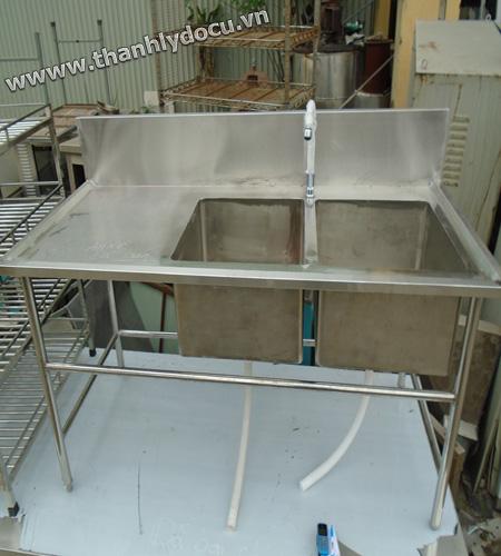 Bàn 2 chậu rửa