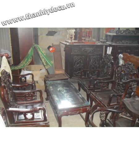Bàn ghế gỗ gụ