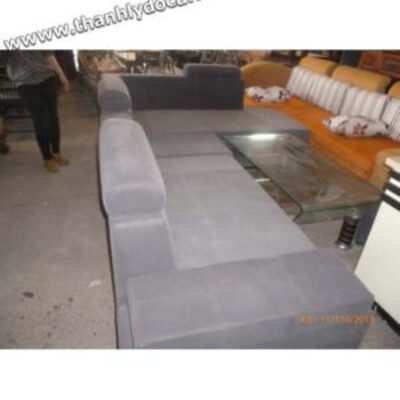bàn ghế Sofa nâu