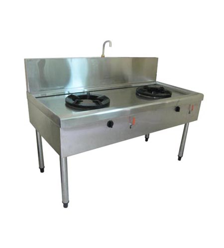 Bếp á công nghiệp 2 họng