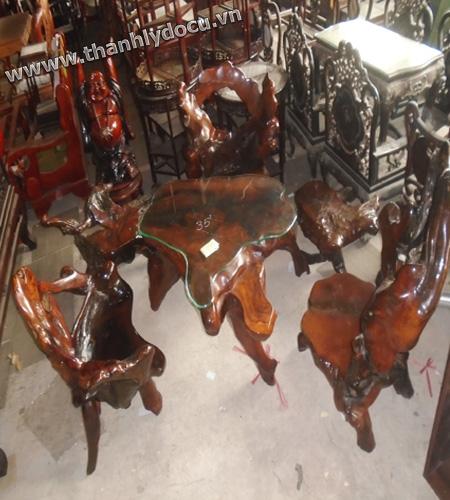 Bộ bàn ghế gỗ mít