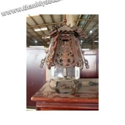 Đèn ngủ gỗ gụ