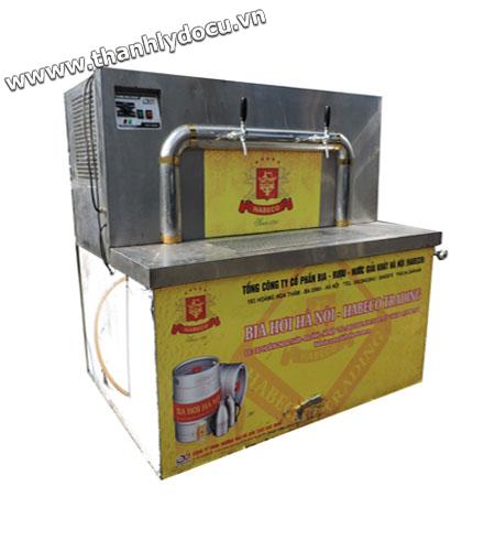 Tủ bia hơi nước bàn rót 6 bom