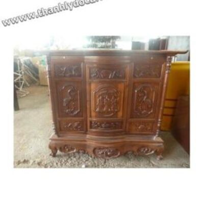 Tủ thờ gỗ gụ