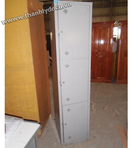 Thanh lý tủ locker 3 ngăn mới 80%