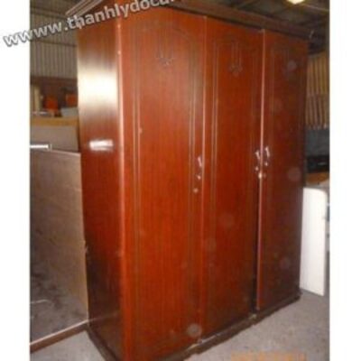 Tủ quần áo gỗ ép 3 buồng 1