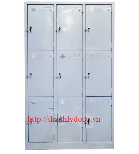 Thanh lý tủ sắt locker 9 cánh mới 100%
