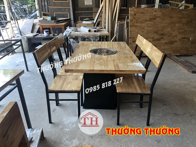 bếp lẩu hút âm