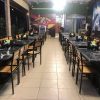 Bàn bếp lẩu hút âm mặt đá