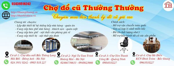 địa chỉ chợ đồ cũ Thưởng Thưởng mua bán đồ cũ của người nước ngoài