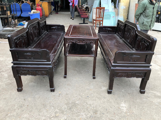 Bộ bàn ghế tràng kỷ bằng gỗ