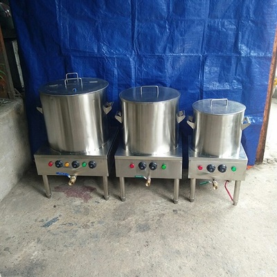Bộ nồi nấu phở bằng ga và điện