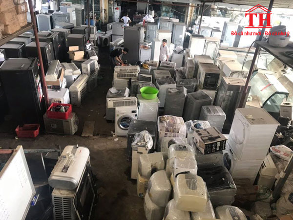Thanh lý cục điều hòa cũ tại chợ đồ cũ
