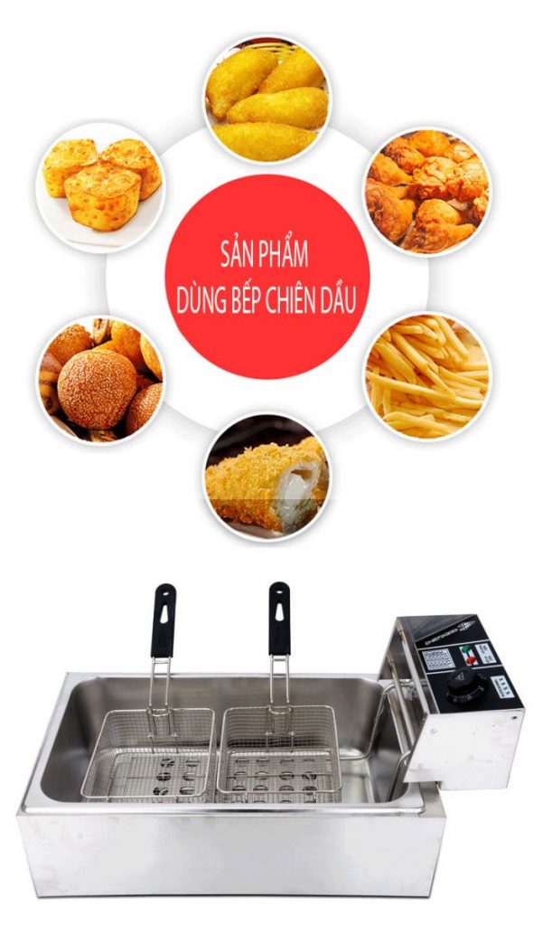 Sản phẩm của bếp chiên