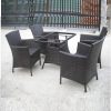 Bộ bàn ghế sợi nhựa giả mây