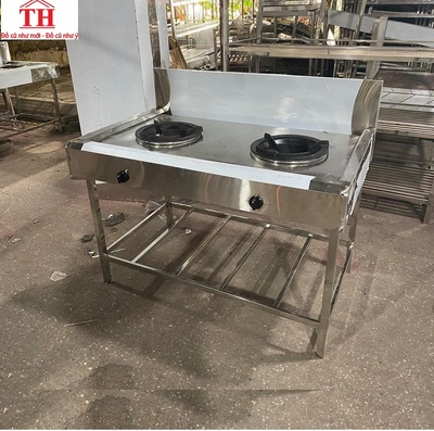 Bếp á công nghiệp 2 họng