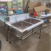 chậu rửa bát 2 hố inox
