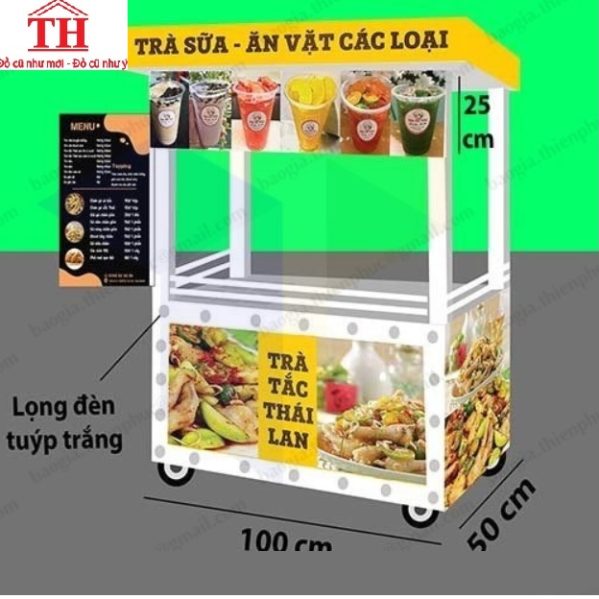 Alternative view of Xe bán trà sữa nhỏ gọn