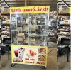xe bán trà sữa sinh tố 1.1m