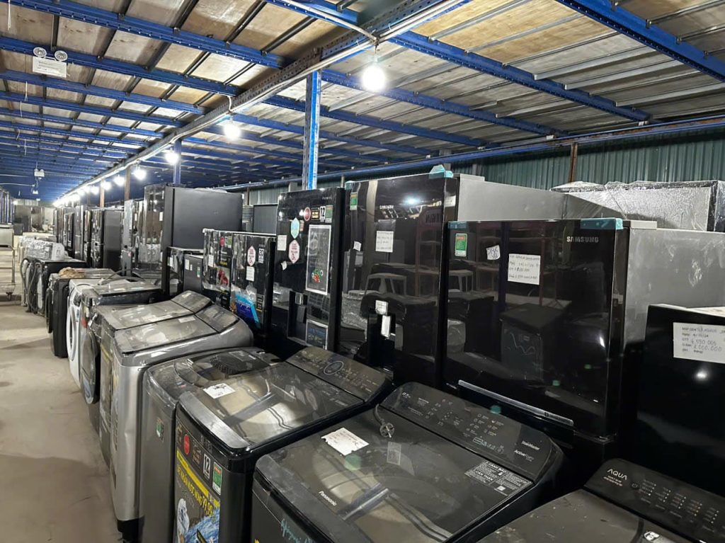 Các mẫu máy giặt đang được bán thanh lý tại Thưởng Thưởng