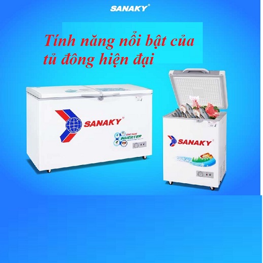Tính năng nổi bật của tủ đông hiện đại
