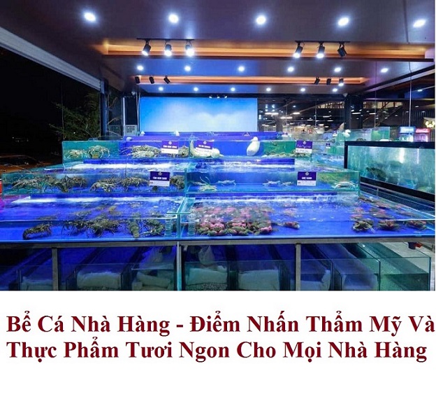 bể cá nhà hàng